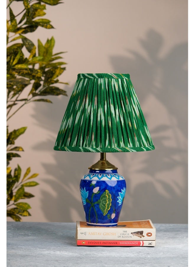 INARA Green Ikat Empire Lampshade - Image 4